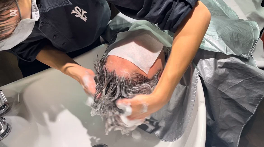 BAIN BLEU プロの現場での使用イメージ